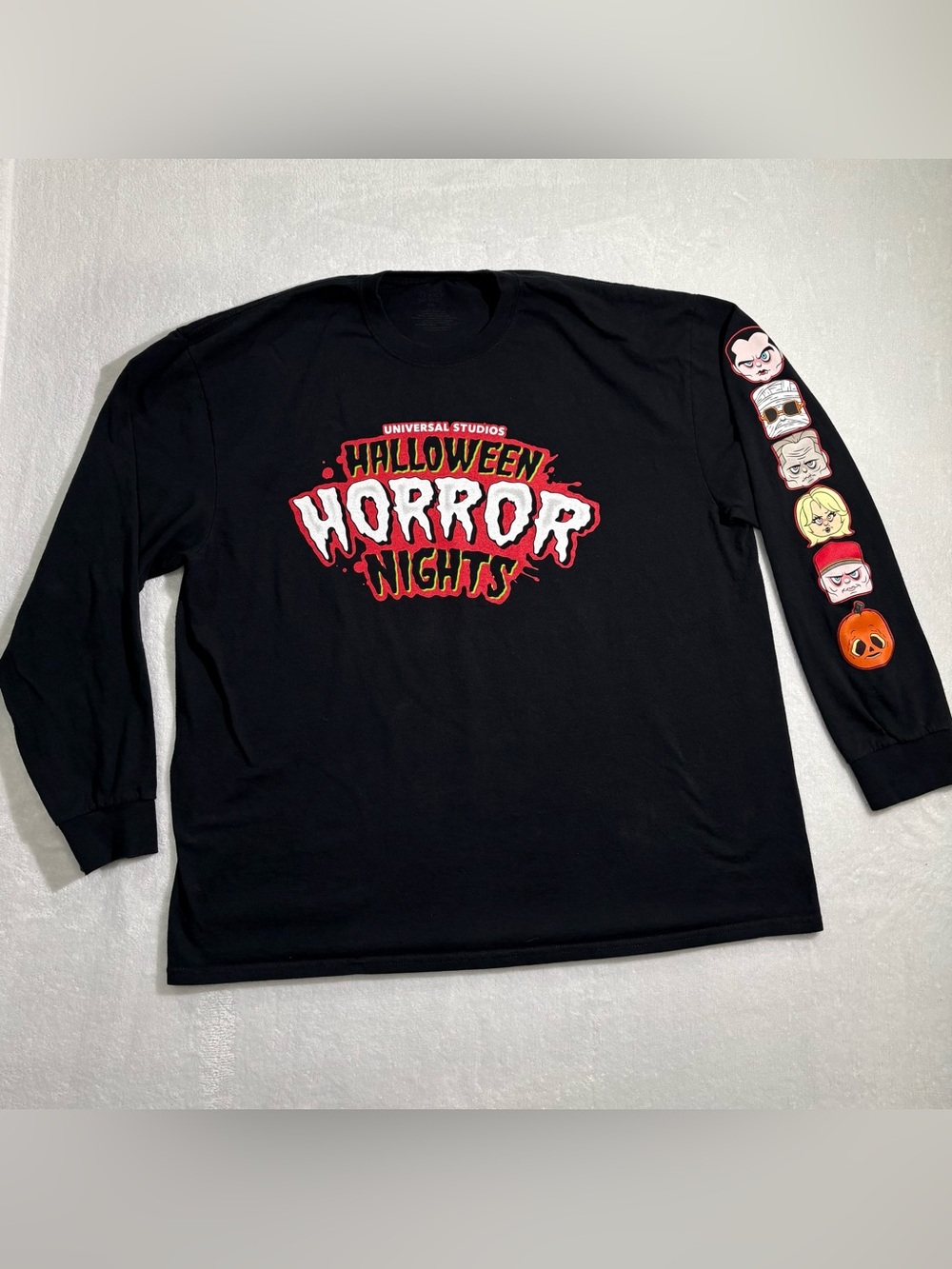 Universal Studios Halloween Horror Nights Screamers Long Sleeve T-Shirt Mens 2XL